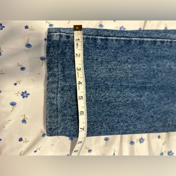 Vintage 80’s Lee Jeans Mens 34x28 Acid Wash Baggy Relaxed Fit Tapered - Picture 6 of 14